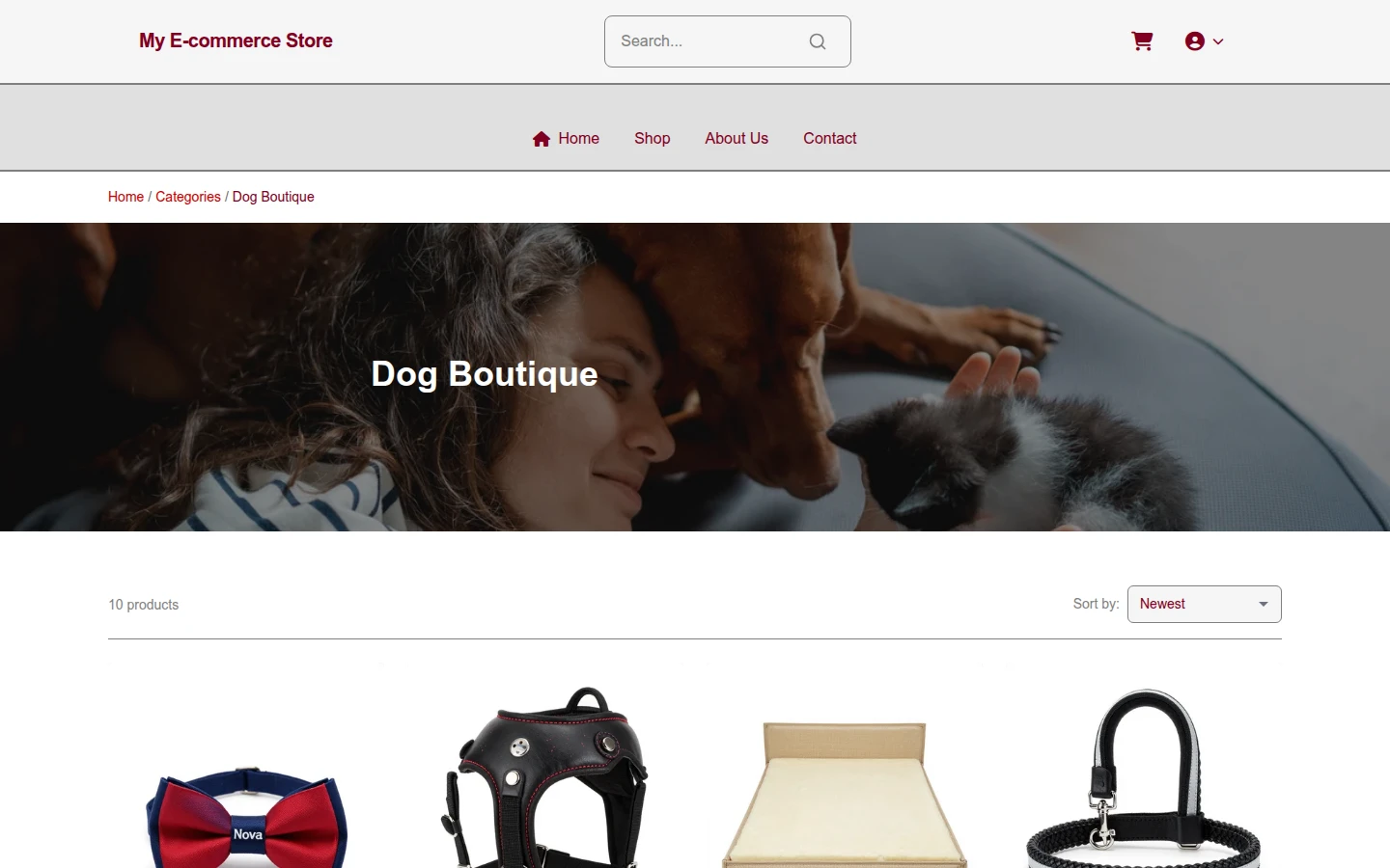 Industrial Christmas Dog Boutique preview 3