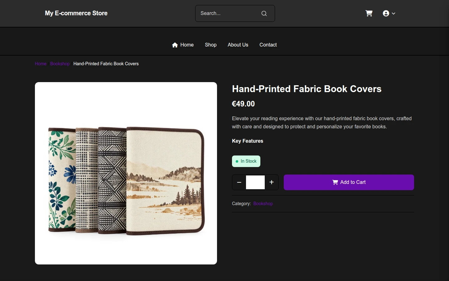 Industrial Diwali Bookshop Theme preview 4