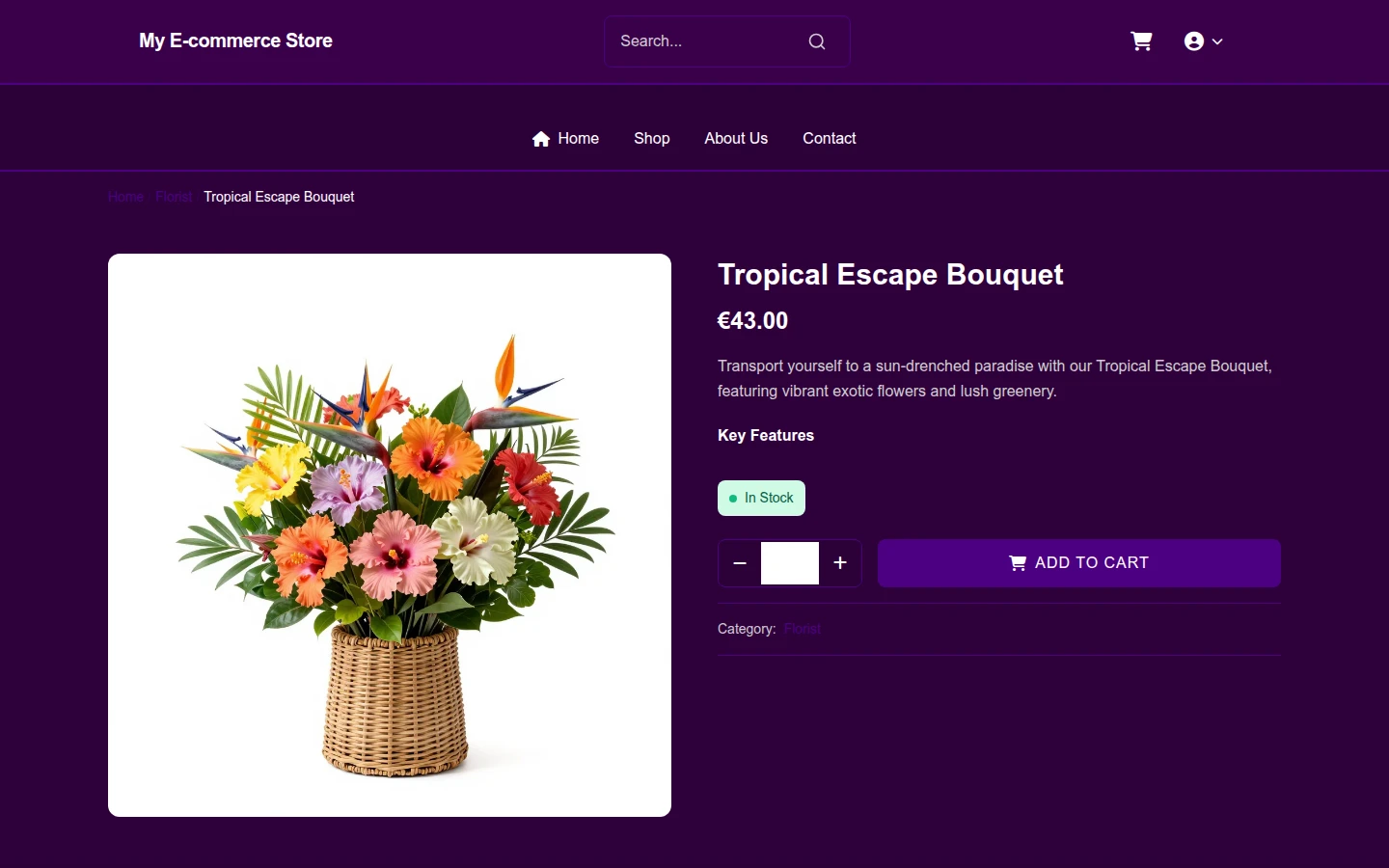 Industrial Diwali Florist Theme preview 4