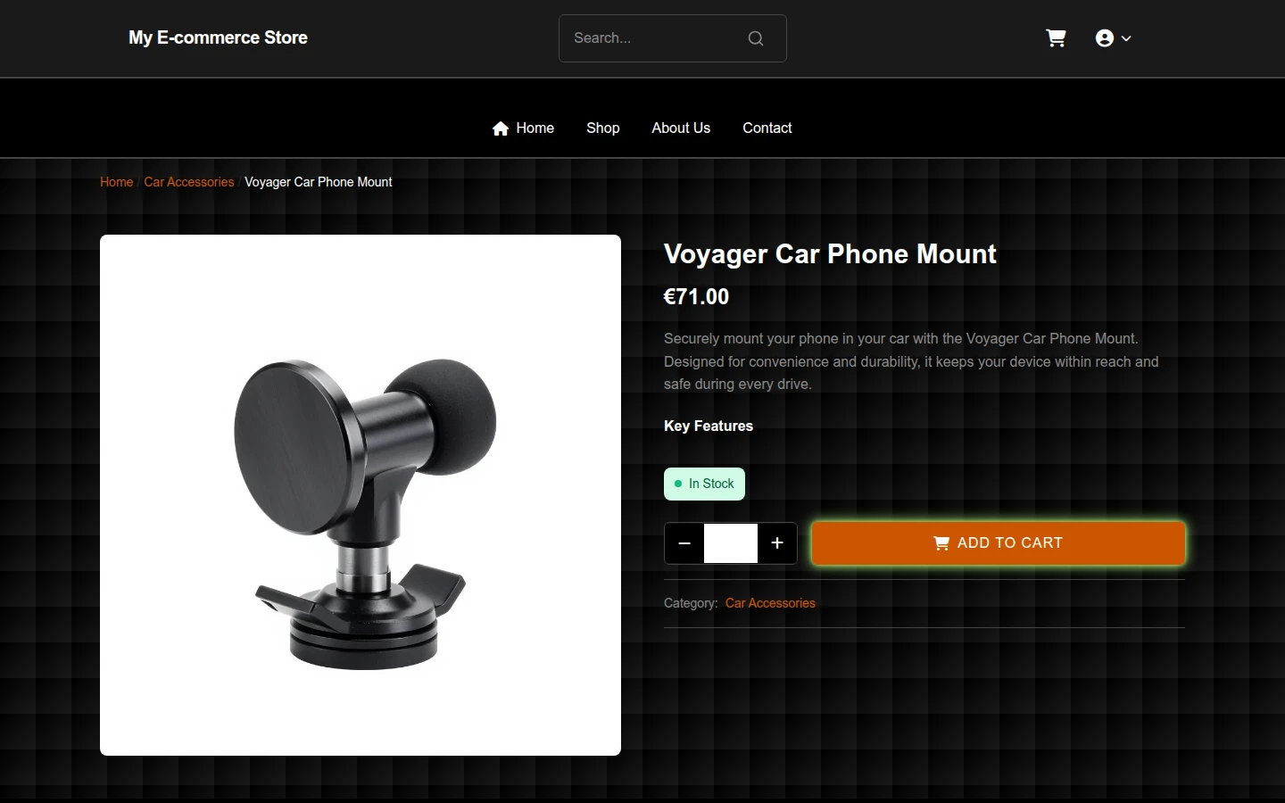 Industrial Halloween Car Accessory Theme preview 4