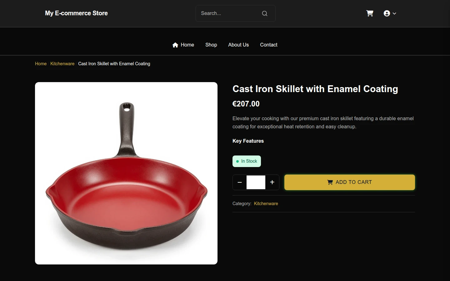 Lunar Luxe Kitchenware Theme preview 4