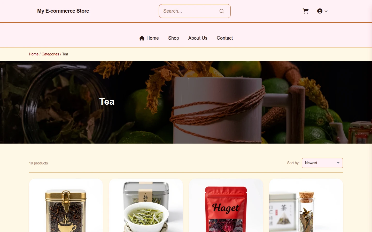 Luxury Chinese New Year Tea Theme preview 3