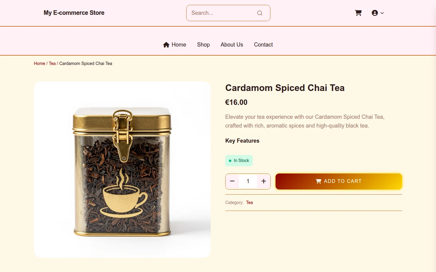 Luxury Chinese New Year Tea Theme preview 4