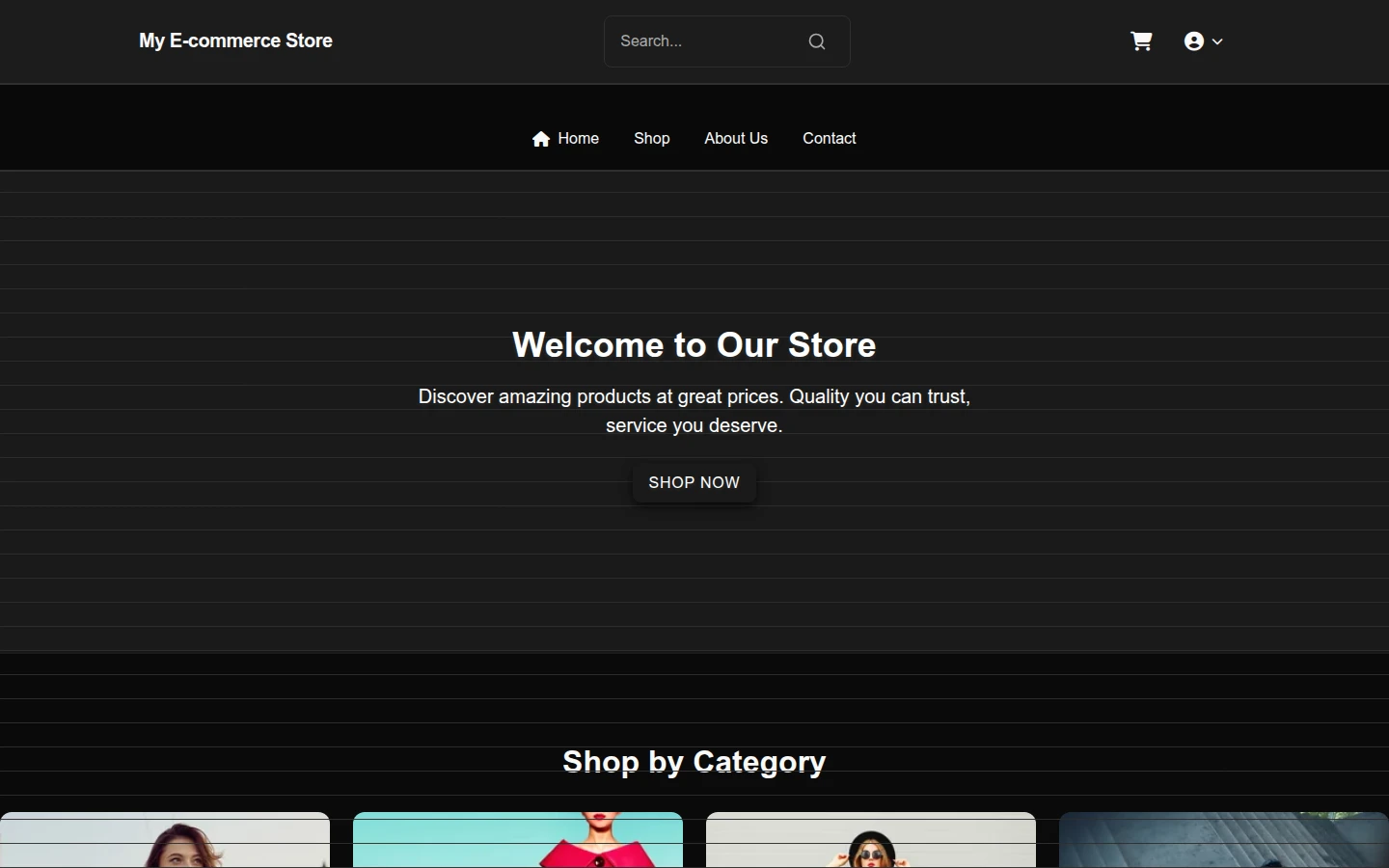 Monochrome Pet Supplies Theme preview 1