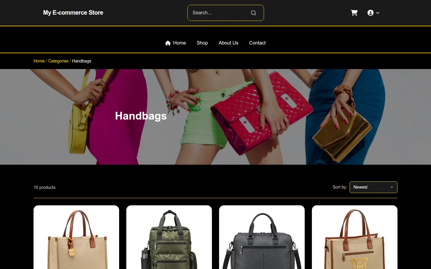 Neon Bags Black-Friday Theme preview 3