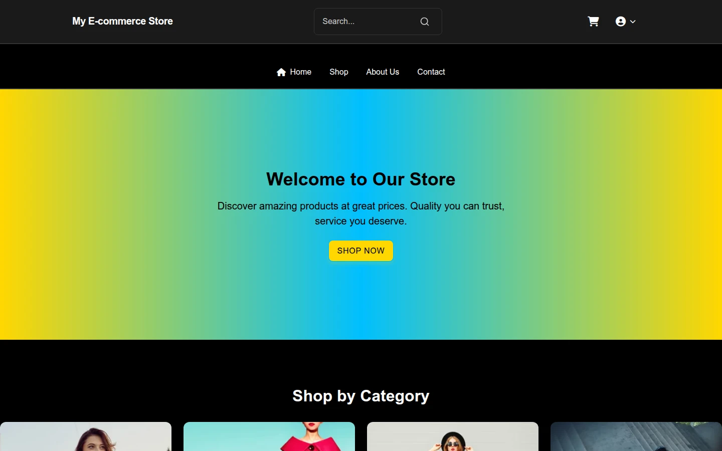 Neon Gold Black Friday Fitness Theme preview 1