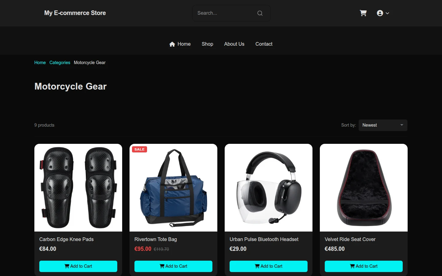 Neon Riders Cyberpunk Motorcycle Theme preview 3