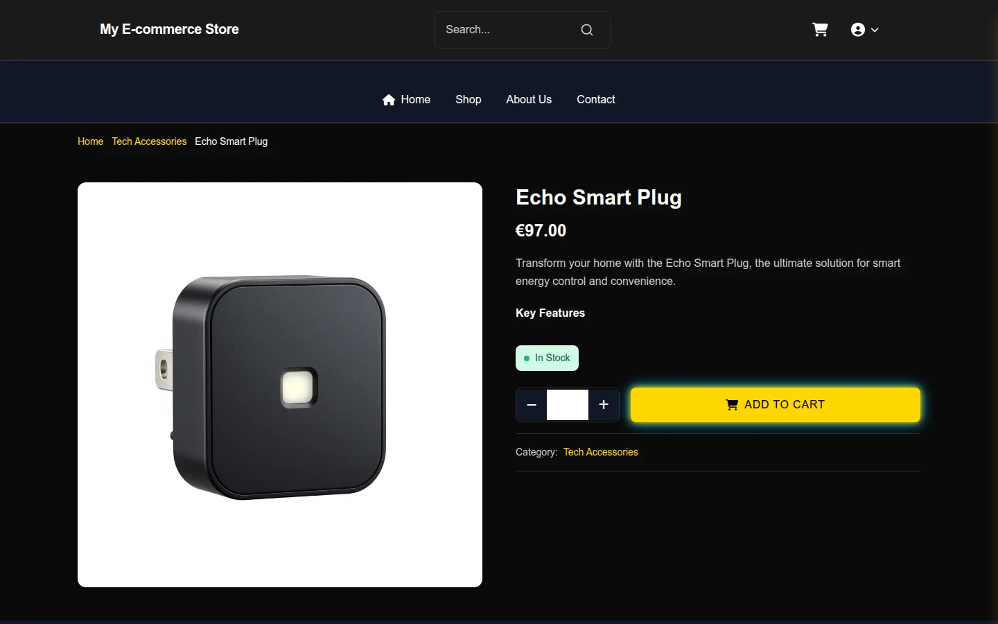 Opulent Cyber Luxe: Premium Tech Accessories Theme preview 4