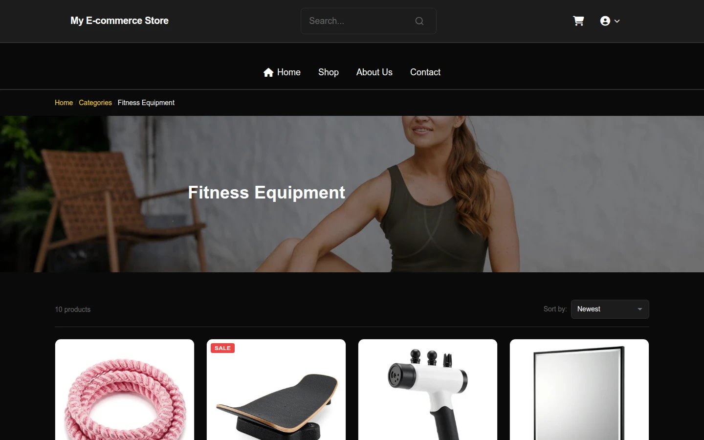 Opulent Fitness Black Friday Theme preview 3