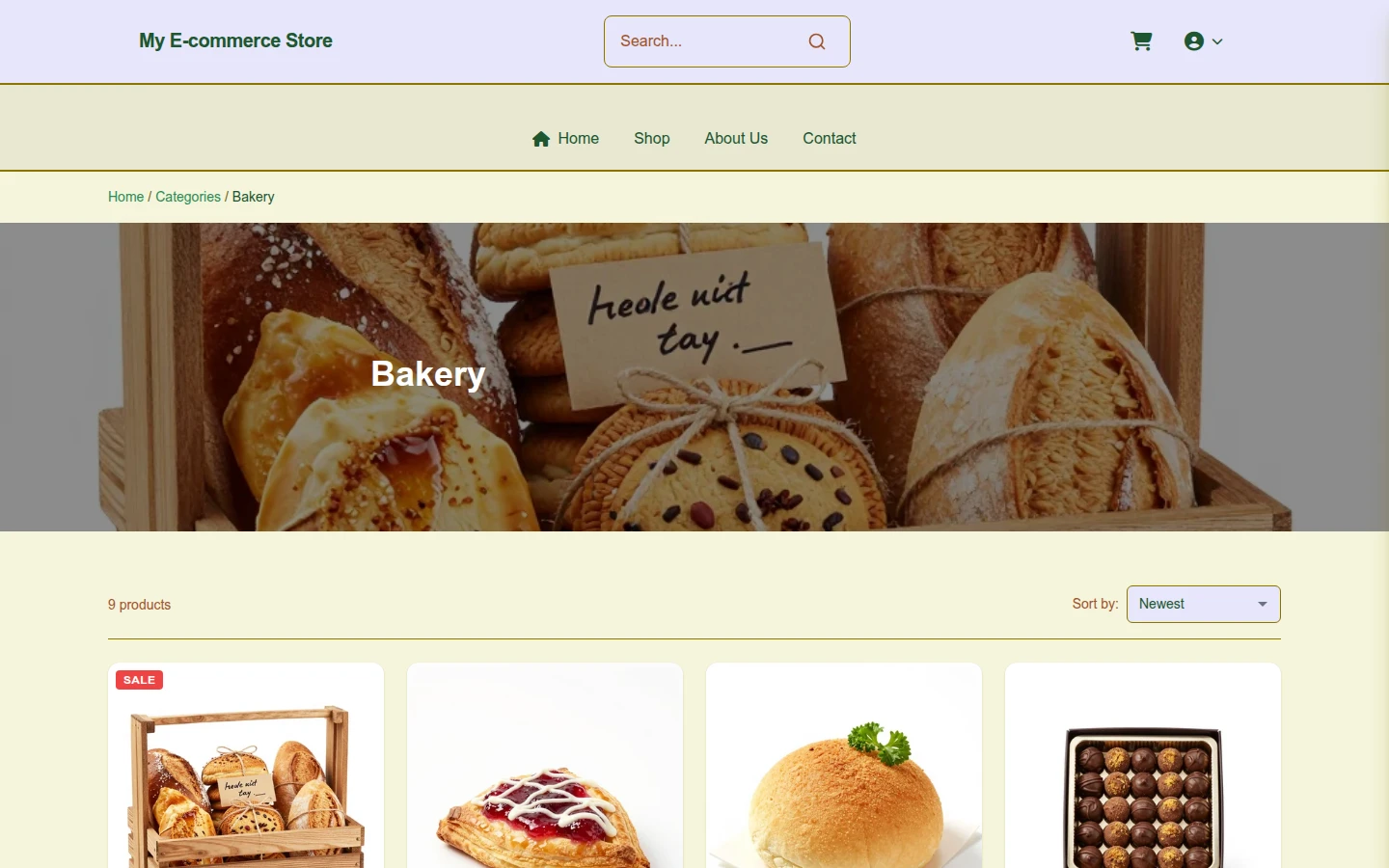 Organic Christmas Bakery preview 3