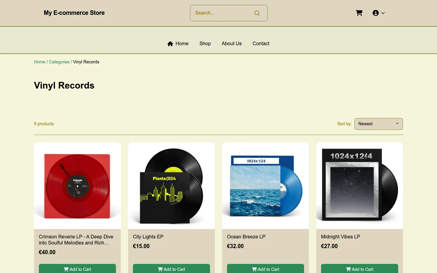 Organic Christmas Vinyl preview 3