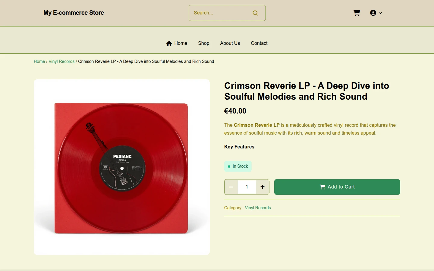 Organic Christmas Vinyl preview 4