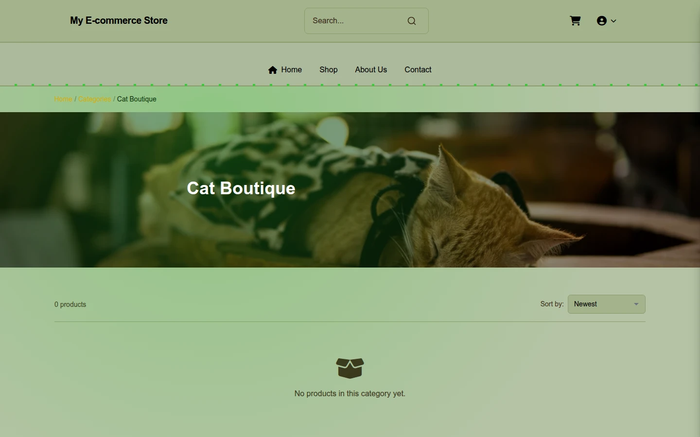Organic Halloween Cat Boutique preview 3