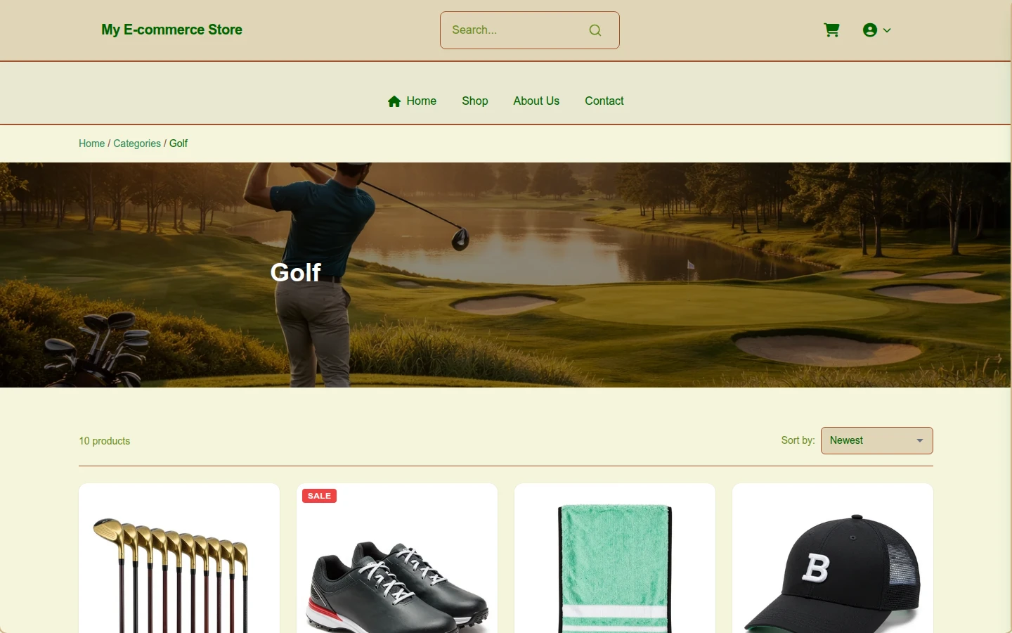 Organic Natural Golf preview 3