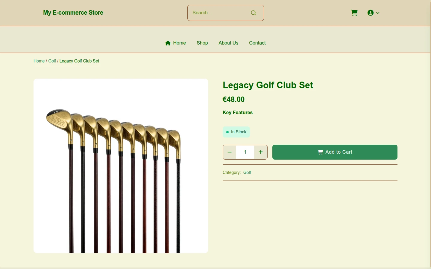 Organic Natural Golf preview 4