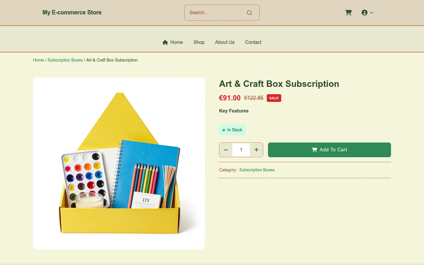 Organic Natural Subscription preview 4