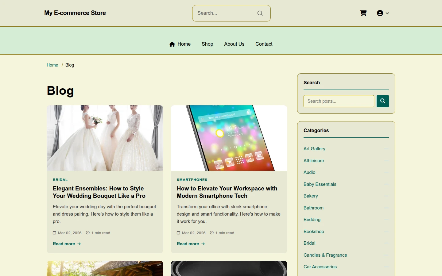Organic Naturalearth Eyewear Theme preview 5