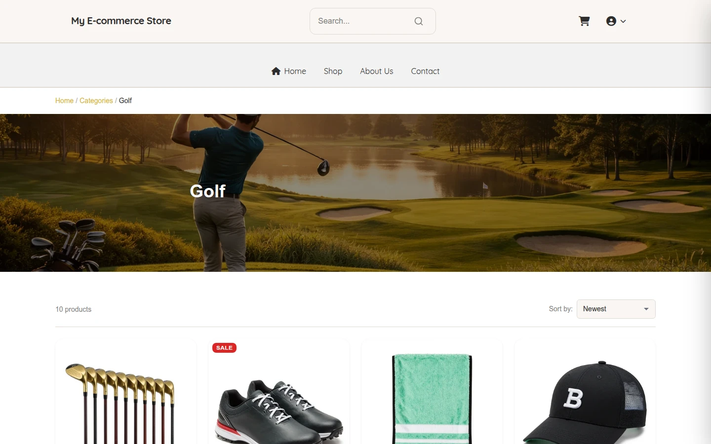 Pastel Hari Raya Golf Theme preview 3