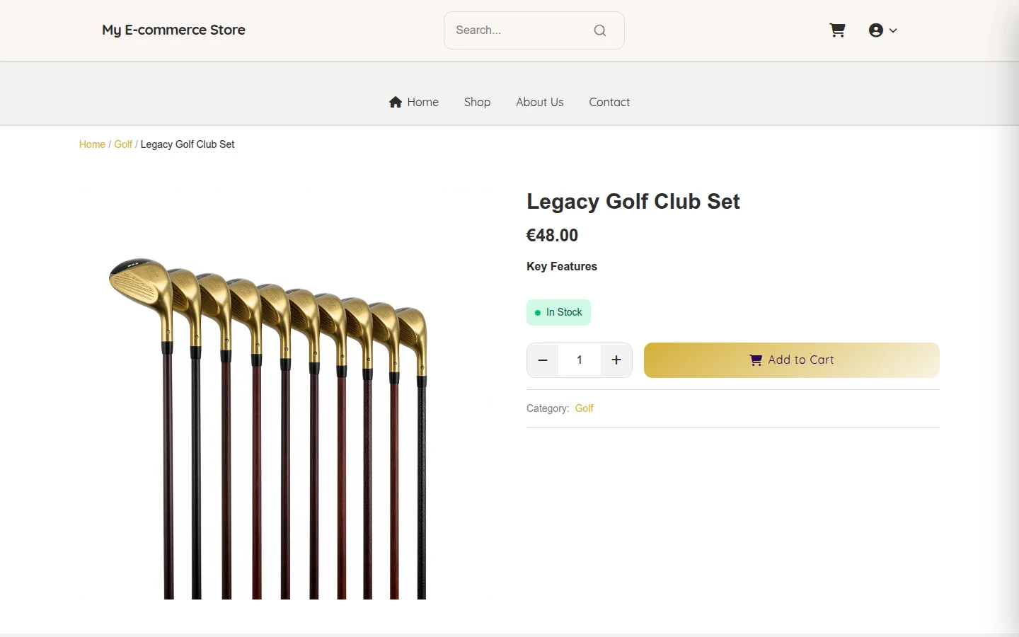 Pastel Hari Raya Golf Theme preview 4