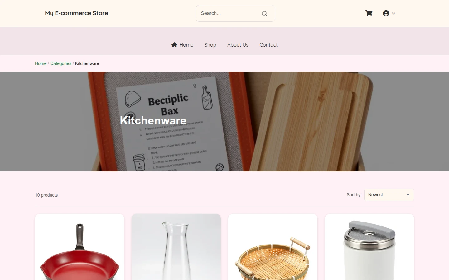 Pastel Hari Raya Kitchenware Theme preview 3