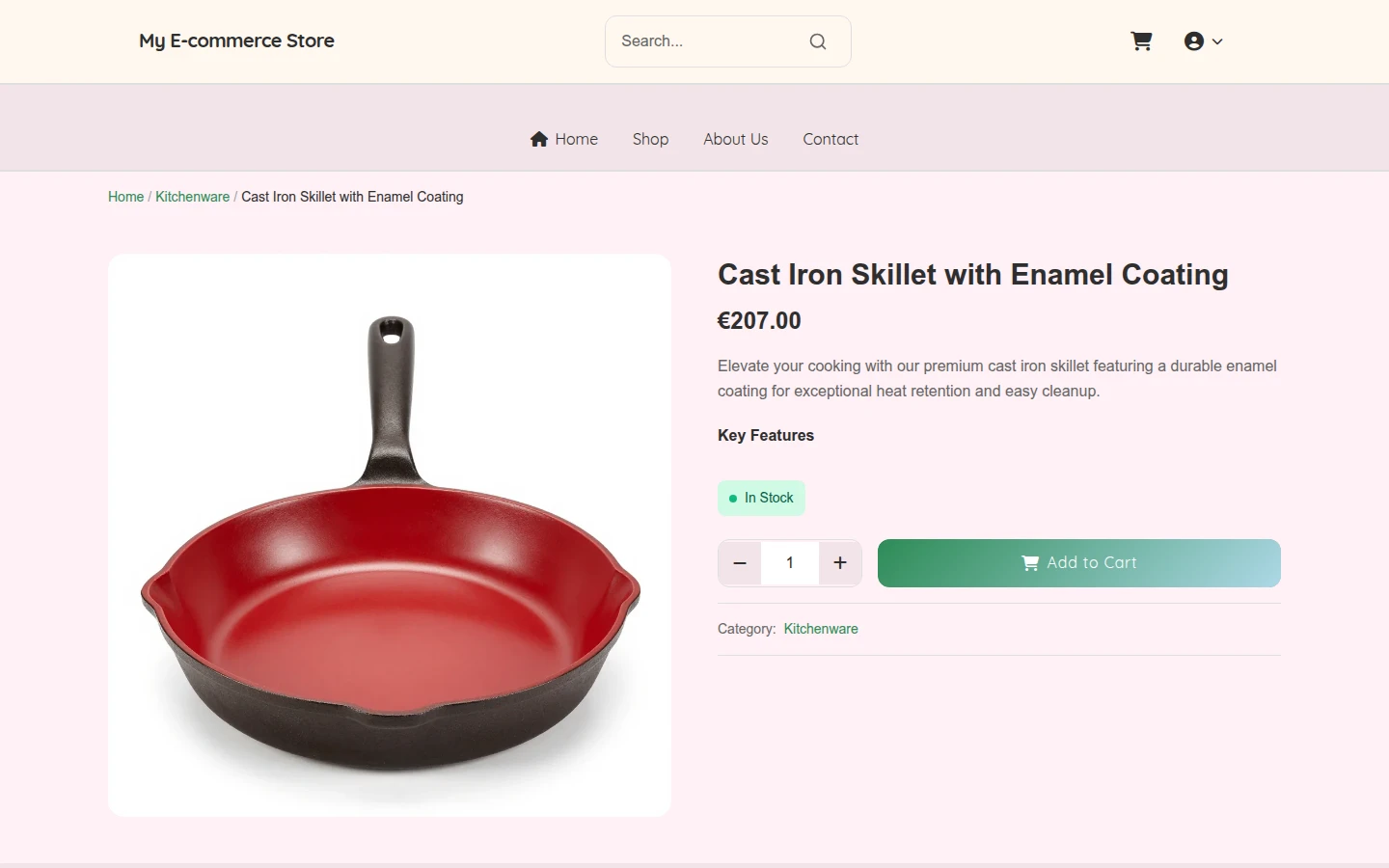 Pastel Hari Raya Kitchenware Theme preview 4