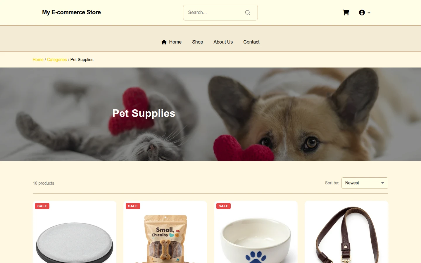 Pet Summer Craft: Artisan Sale Theme preview 3