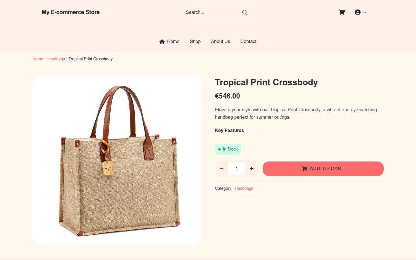 Playful Handbags Theme preview 4