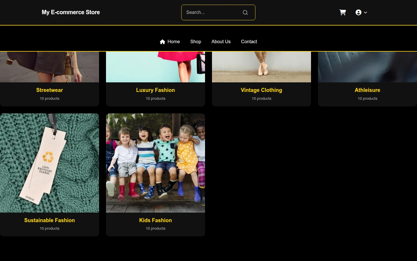 Retro Blast Black-Friday Theme preview 2