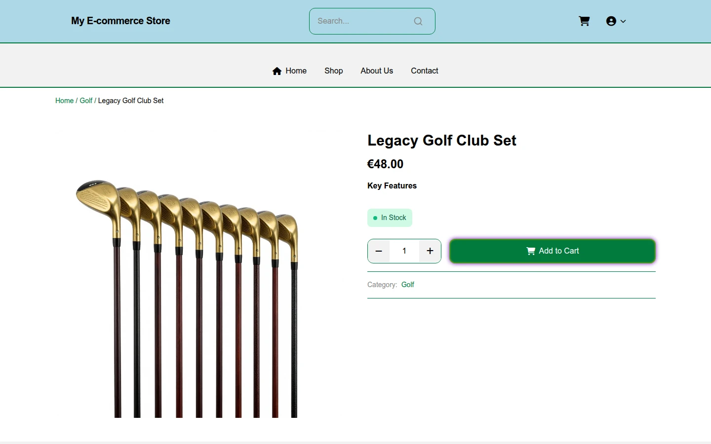 Retro Hari Raya Golf Theme preview 4
