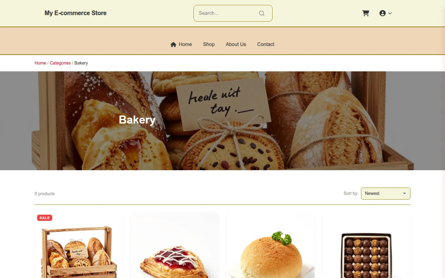 Rustic Christmas Bakery preview 3