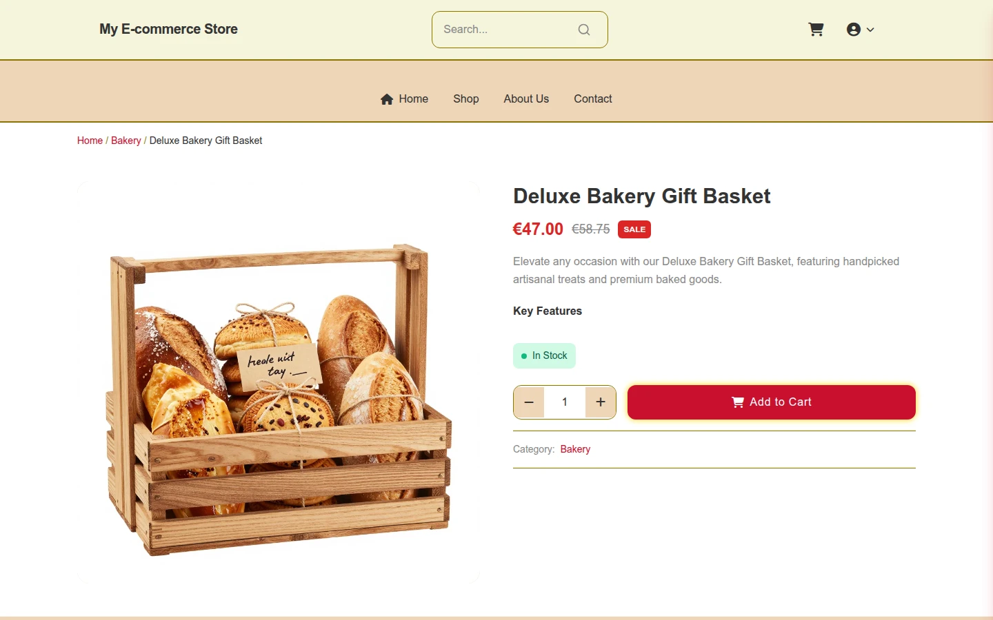 Rustic Christmas Bakery preview 4