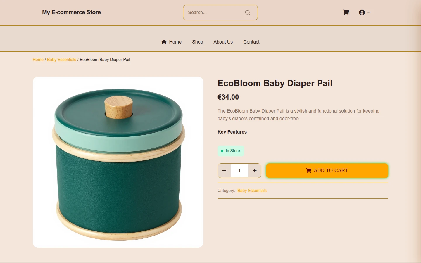 Rustic Halloween Baby Essentials preview 4