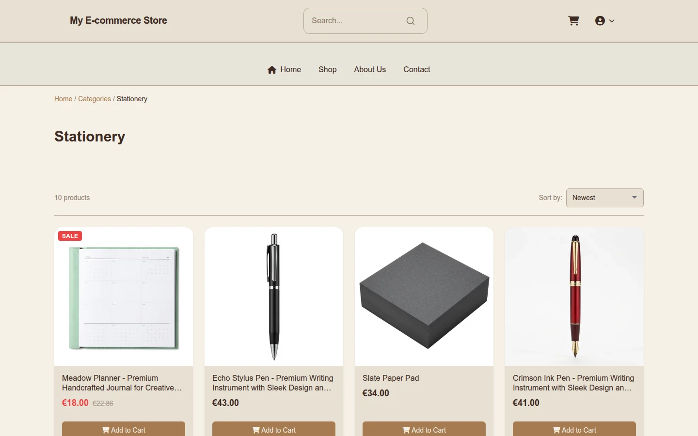 Rustic Stationery preview 3