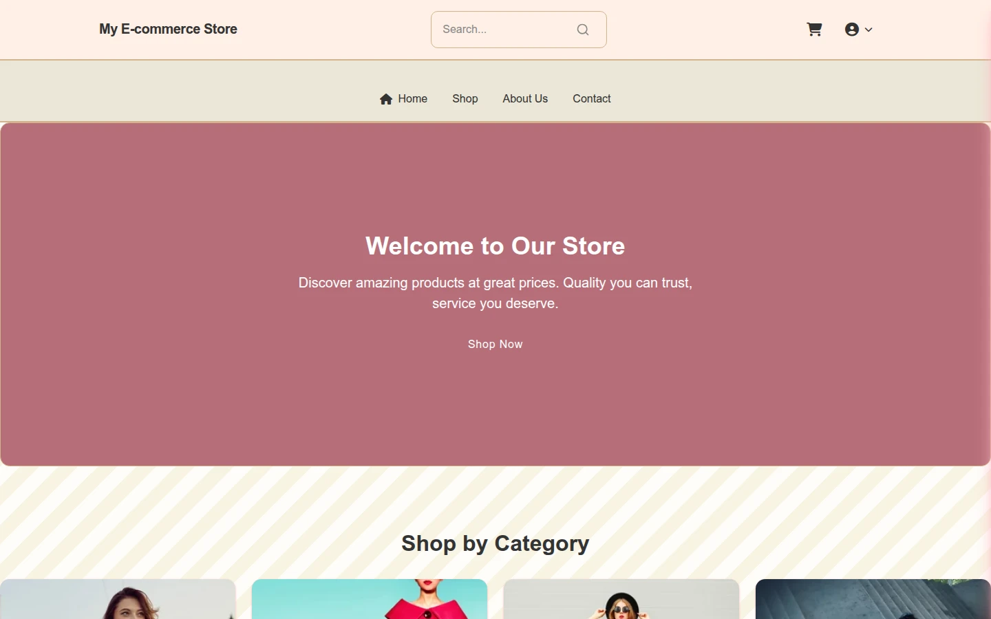 Rustic Valentine's Bakery Theme preview 1
