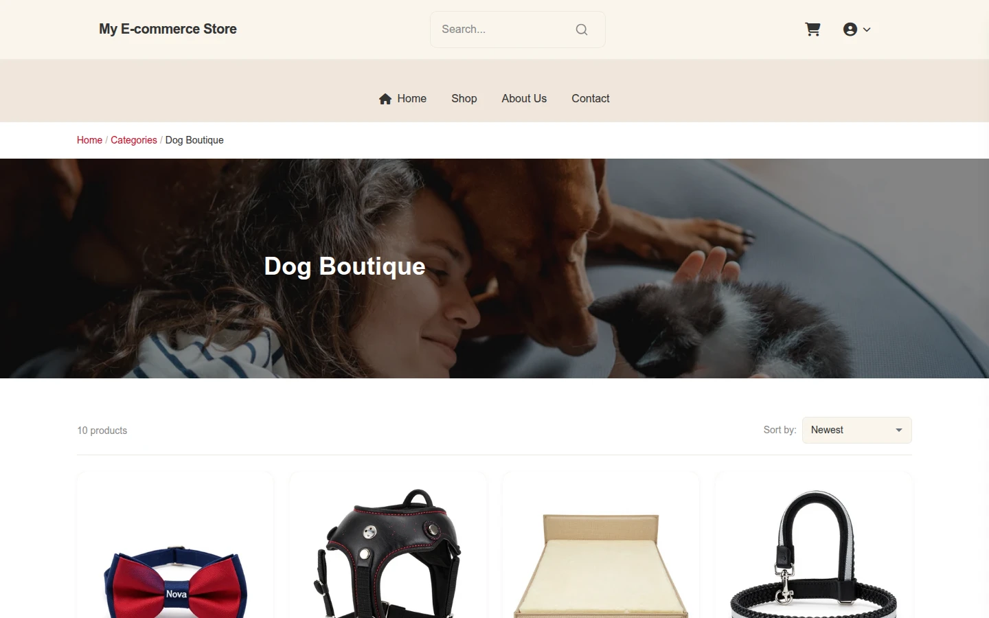 Scandinavian Christmas Dog Boutique preview 3
