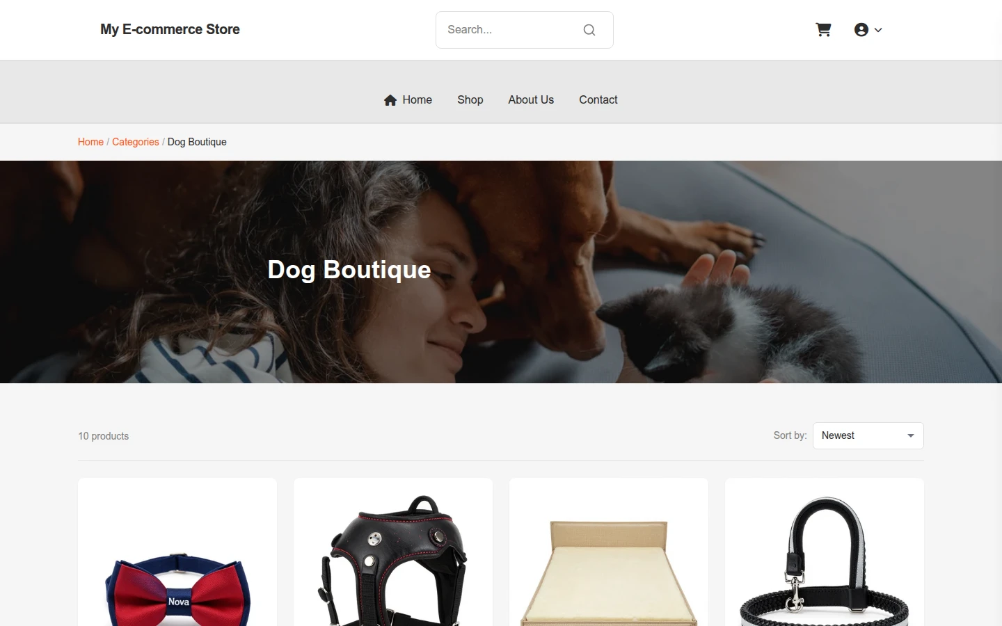 Scandinavian Halloween Dog Boutique preview 3