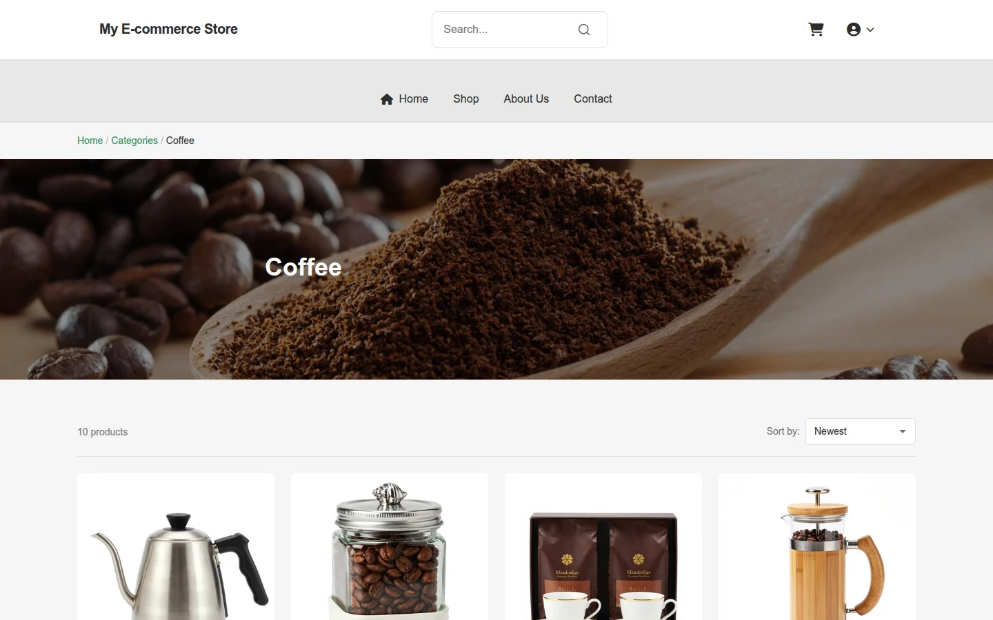 Scandinavian Hari Raya Coffee Theme preview 3