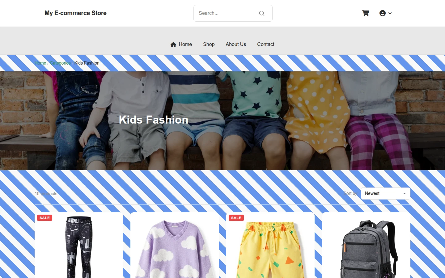 Scandinavian Hari Raya Kids Fashion Theme preview 3