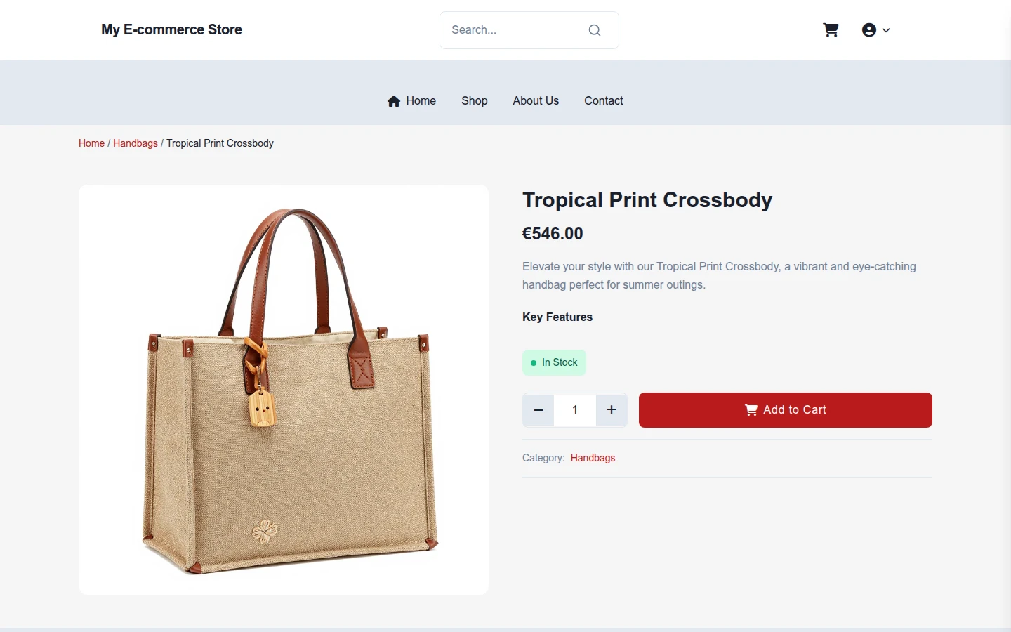 Snow Lux: Minimalist Christmas Handbags Theme preview 4