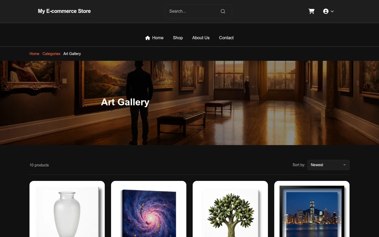 Spooky Gallery Halloween Theme preview 3