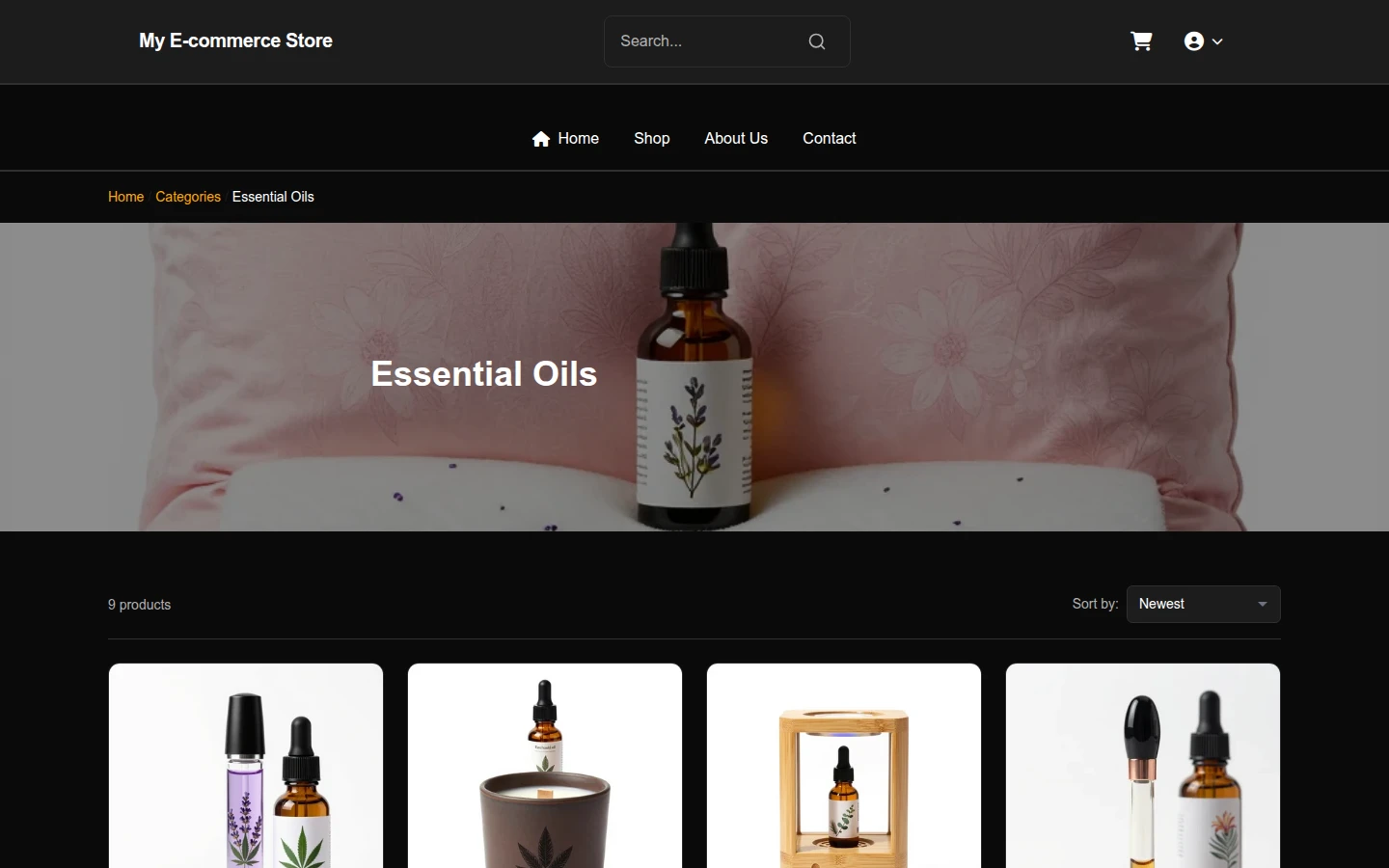 Spooky Luxury Halloween Theme for Aromatherapy preview 3