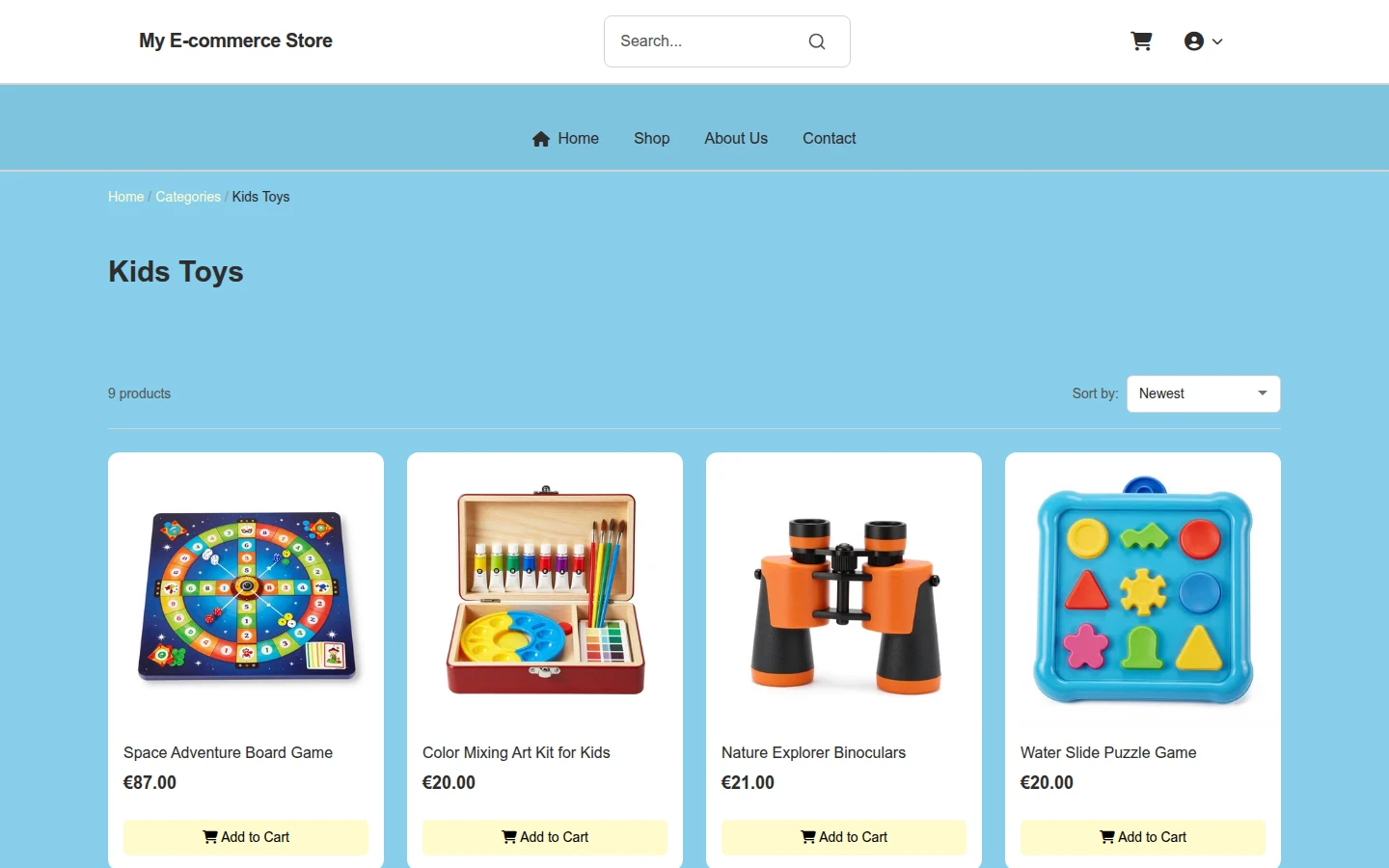 Spring Play - Easter Kids' Toys Theme preview 3