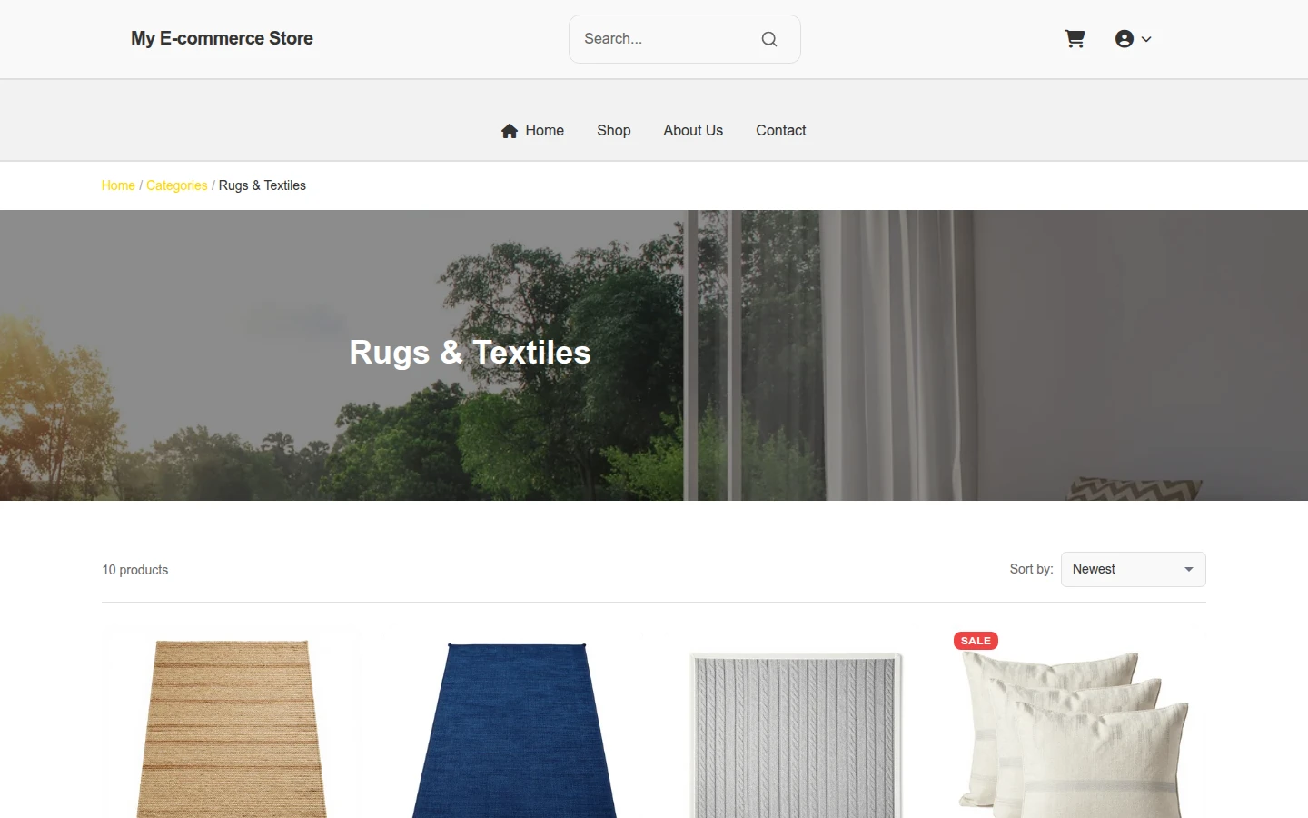 Summer Sale Rugs - Sophisticated Textiles Theme preview 3