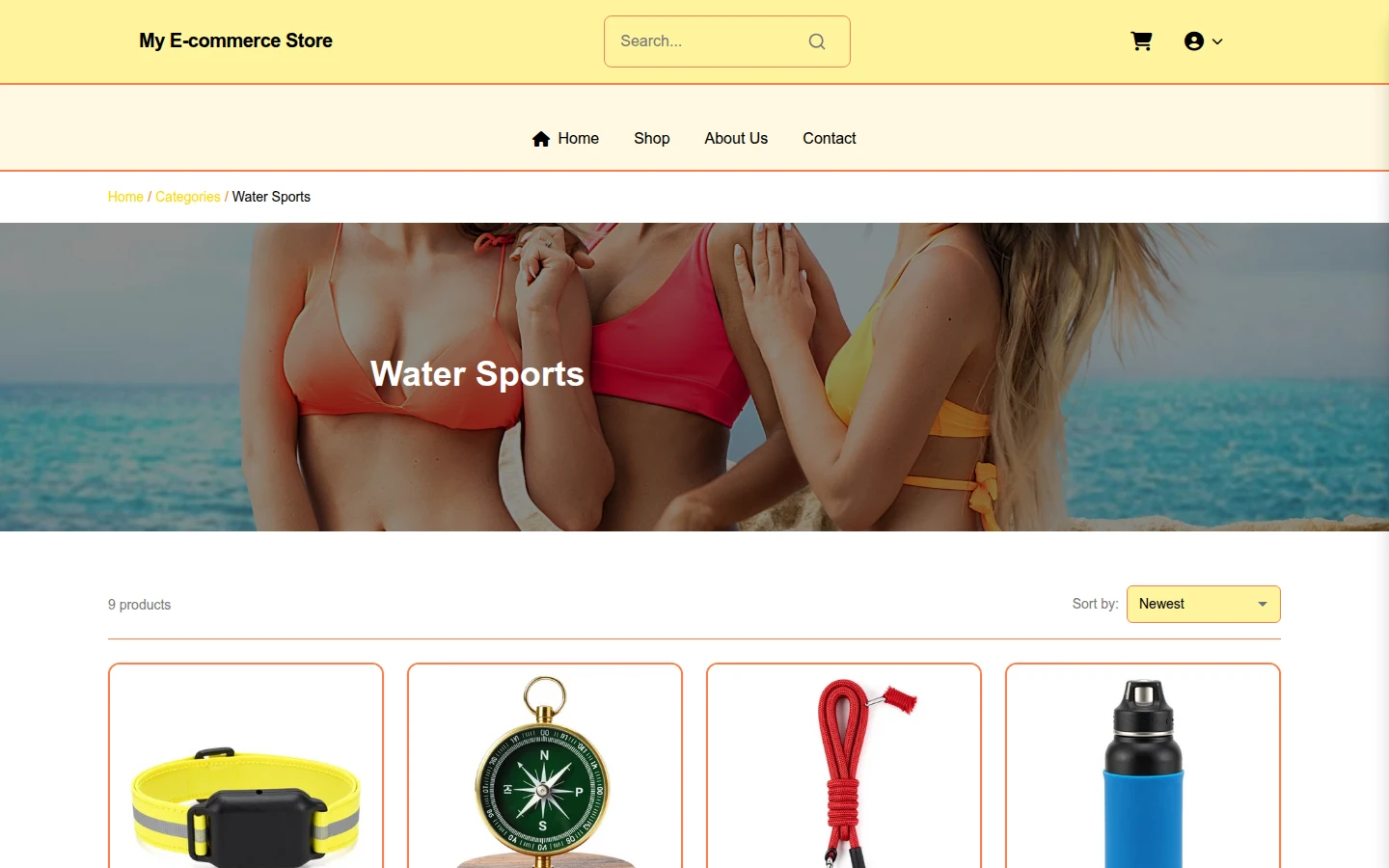 Summer Surge Sale Theme preview 3