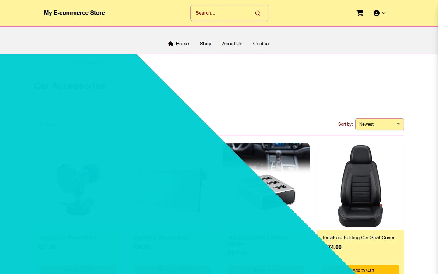 SunBlast Auto: Maximalist Summer Sale Theme preview 3