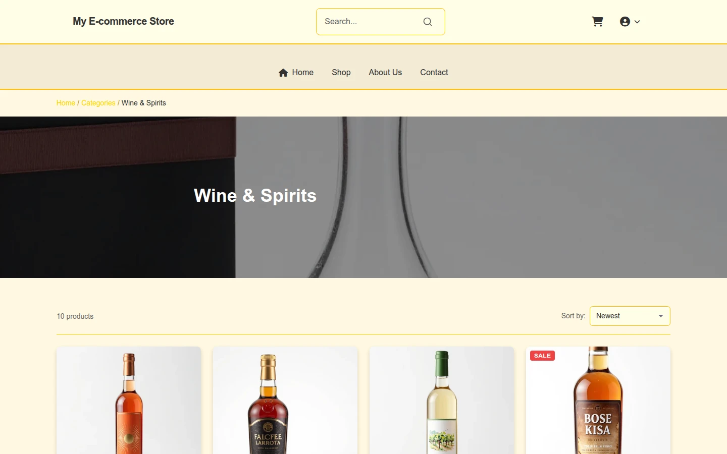 Sunburst Clearances - Summer Wine & Spirits Sale Theme preview 3