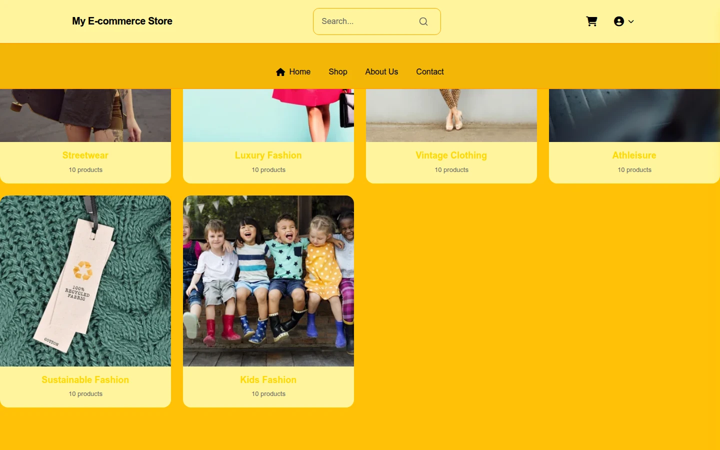 Sunburst Retro: Nostalgic Summer Sale Theme preview 2