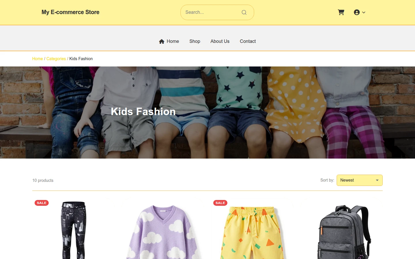 Sunshine Kids - Playful Summer Sale Theme preview 3