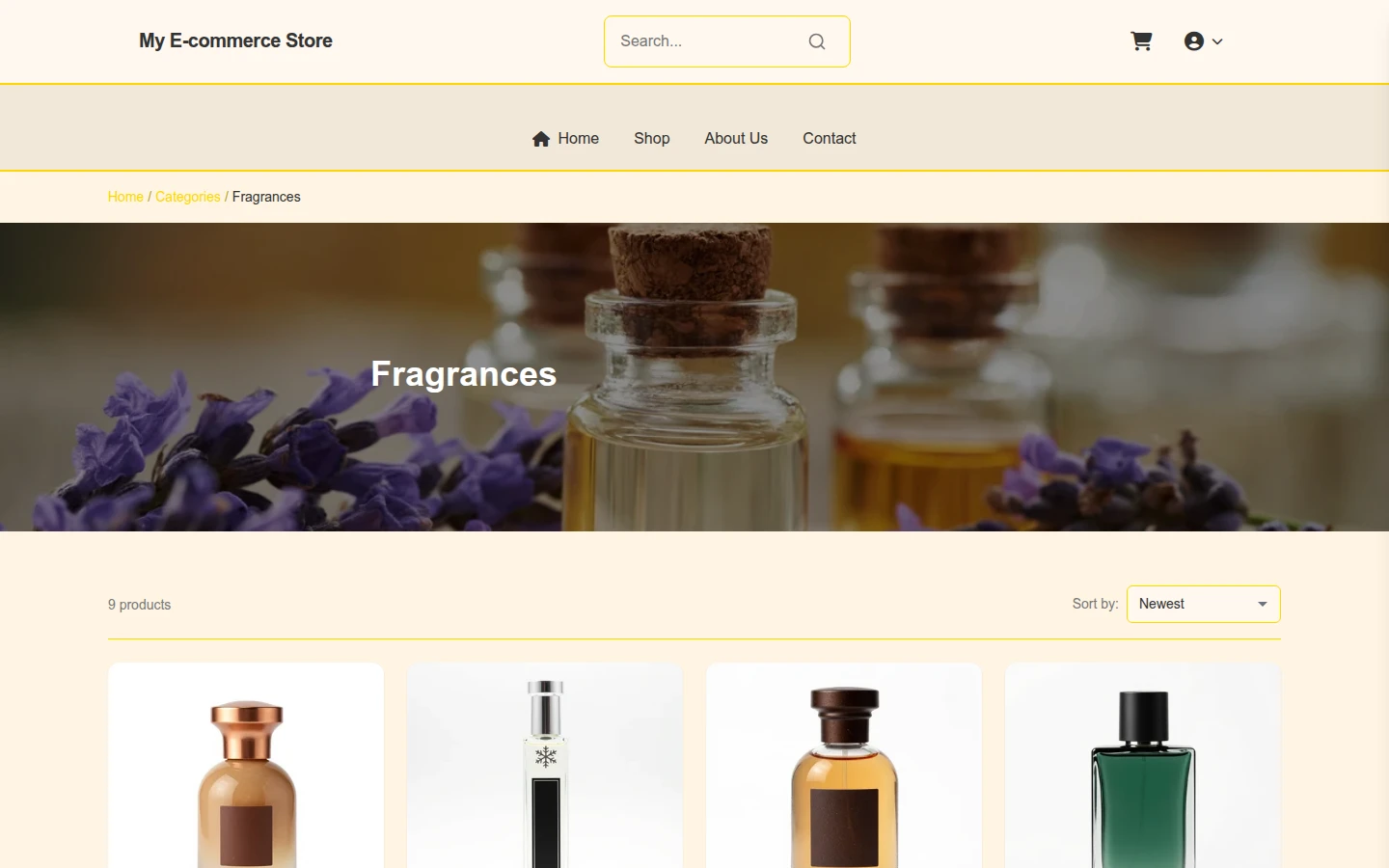 Sunshine Scent: Playful Summer Fragrance Theme preview 3
