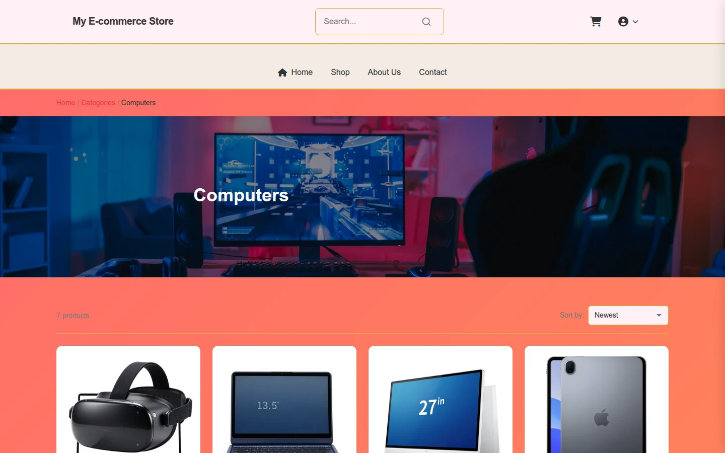 Tropical Love Tech - Valentine's Day Theme for Electronics Stores preview 3